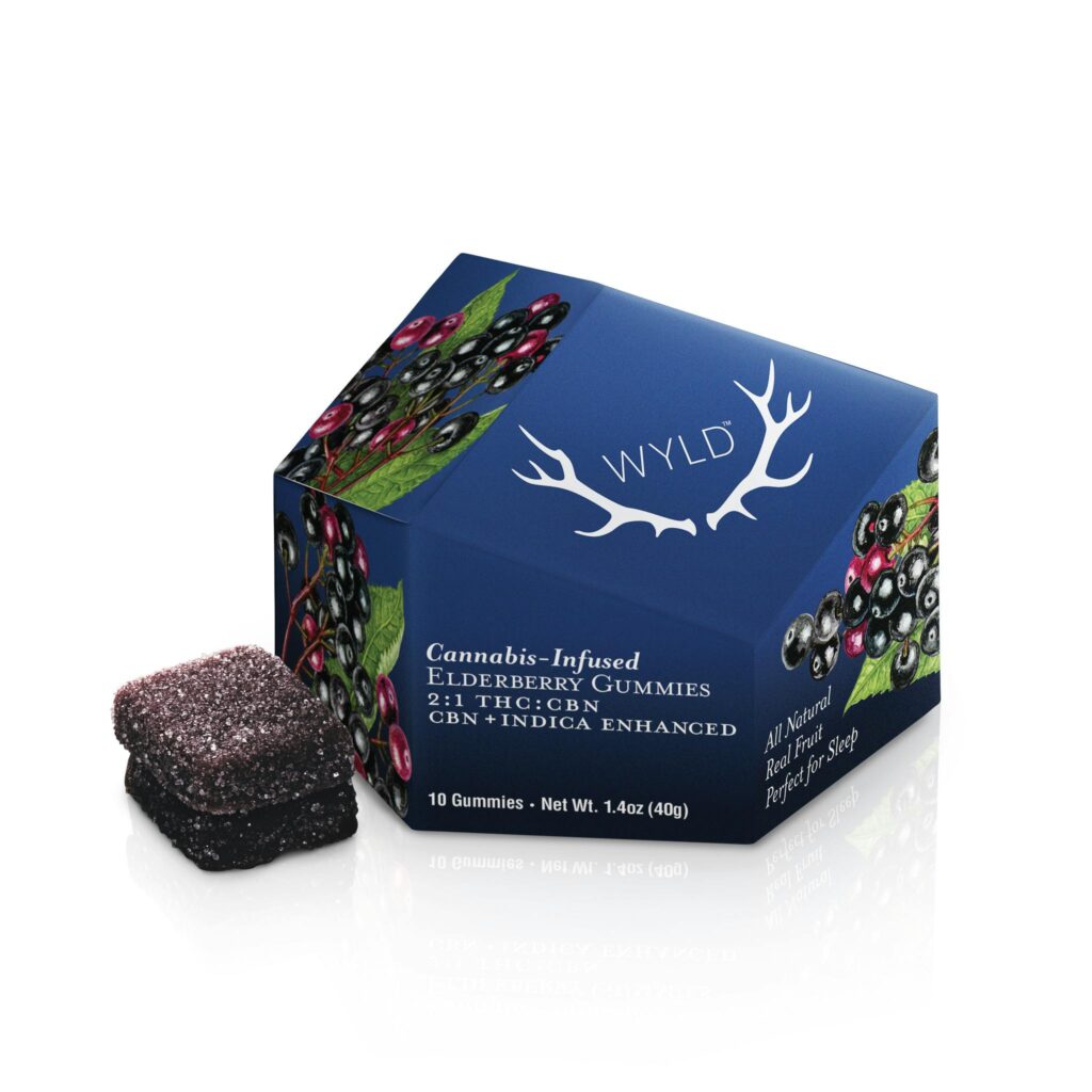 Wyld Elderberry Cannabis Gummies