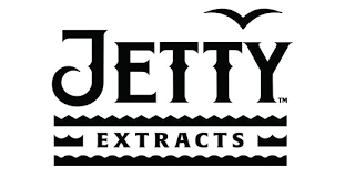 Jetty Extracts logo with stylized text, waves, and a flying bird above the word Jetty.